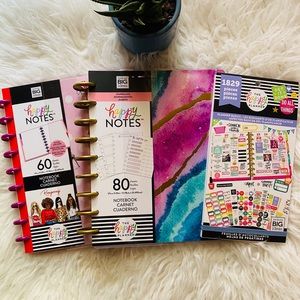 Classic journaling, notebook & stickers bundle